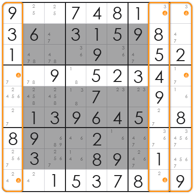 sudoku auto candidate